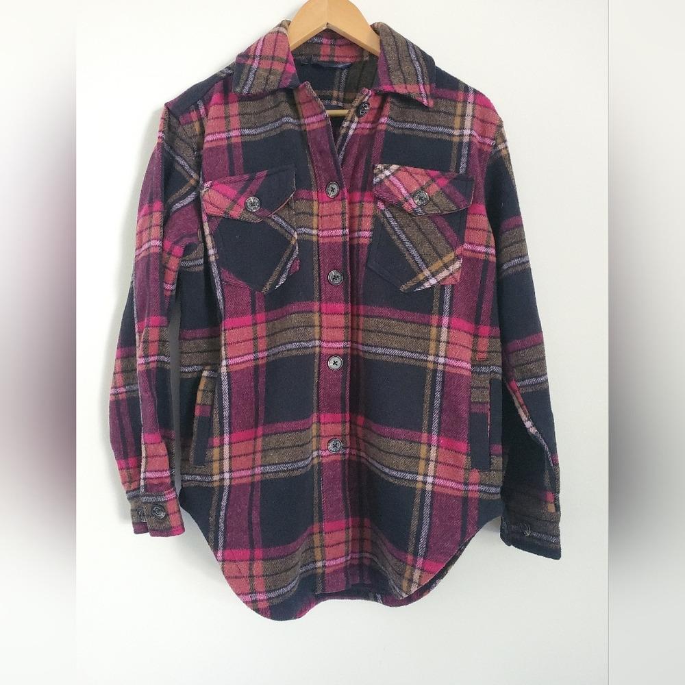 Buffalo David Bitton Plaid  Shacket